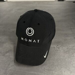 Nike Hat Monat Hair Skin Care Black White Tennis Gym Run Pickleball DriFit Cap